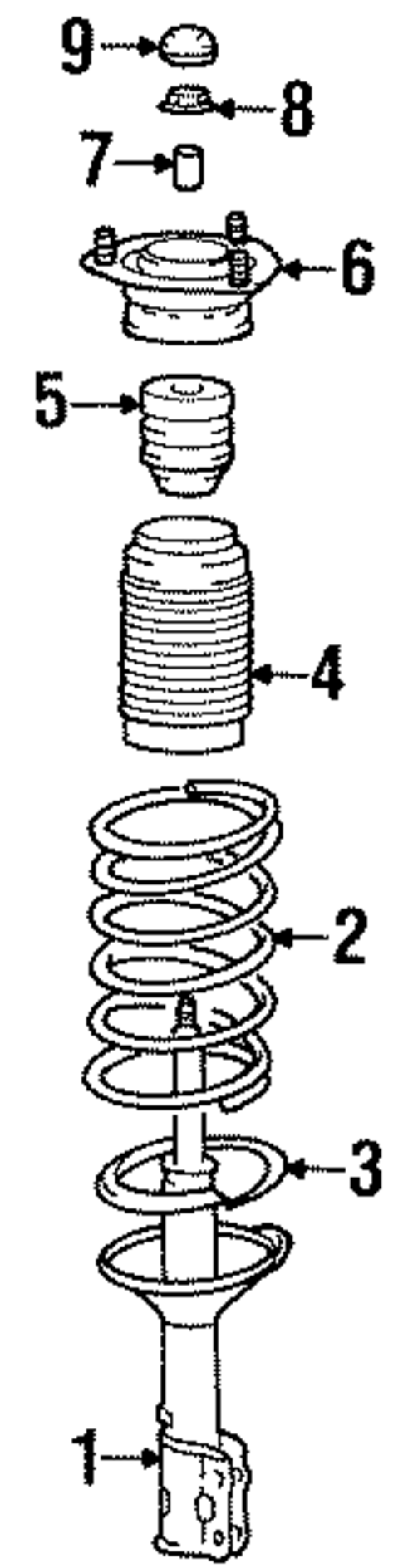 Struts & Components for 2001 Hyundai Tiburon #0