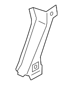 98150253101GRV - Body: Pillar Panel for Porsche: 718 Boxster, 718 Cayman, 718 Spyder, Boxster Image