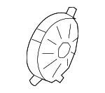 99162405006 - Body: Fan for Porsche: 911, Boxster, Cayman Image