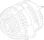 13561045 - Electrical: Alternator for Chevrolet: Express 4500, Silverado 2500 HD, Silverado 3500 HD | GMC: Sierra 2500 HD, Sierra 3500 HD Image