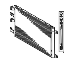 8V0816411A - HVAC: Condenser for Audi Image