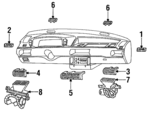 10196050 - Body: Side Baffle for Oldsmobile: Silhouette Image