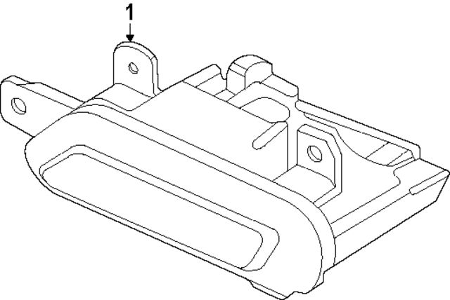924A3T6620 - : Backup Lamp for Hyundai Image