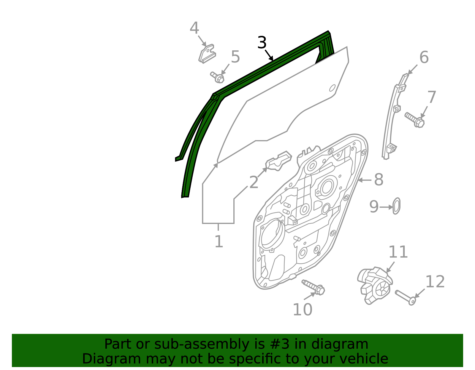 Run Channel Part 83530-P2000 - Run Channel 2021-2024 Kia Sorento | Smithtown Kia Parts