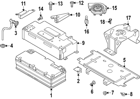 Battery for 2025 Audi Q7 #1