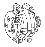 68412560AB - : Alternator for Jeep: Grand Cherokee, Grand Cherokee L Image