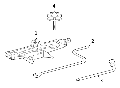 Jack & Components for 2010 Lexus RX450h #0