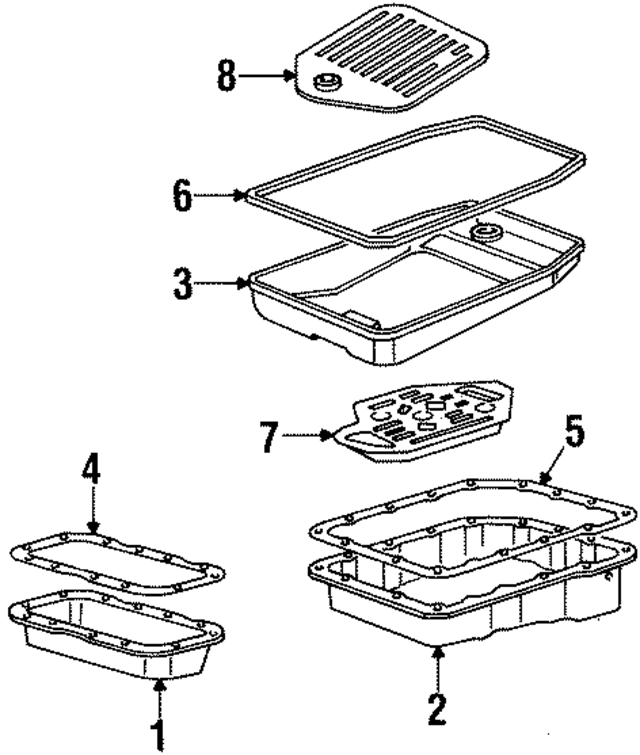 24111219127 - Maintenance &amp; Lubrication: Trans Pan Gasket for BMW Image
