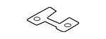 97795GI000 - HVAC: A/C Refrigerant Line Clip for Hyundai Image