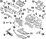 1573627 - HVAC: ACDelcoâ„¢ Actuator for GM Image