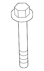 7145A9B1B9 - Suspension: Strut Assembly Bolt for BMW Image