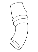 8692401 - Engine: Resonator for Volvo: C30, C70, S40, S60, S60 Cross Country, V50, V60, V60 Cross Country, XC60, XC70 Image