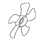 MR312178 - Cooling System: Fan Blade for Mitsubishi Image