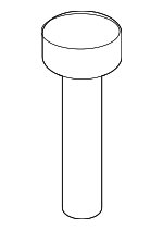 1K0713229 - Body: Pin for Volkswagen Image