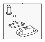 81270AA010 - Electrical: License Lamp for Toyota: Avalon, Camry Image