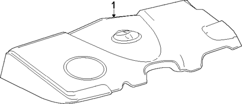 Engine Appearance Cover for 2025 Toyota Camry #0