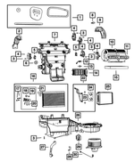 4734227 - Air Conditioners and Heaters: Hex Head Screw for Chrysler: 300, 300M, Aspen, Concorde, Pacifica, PT Cruiser, Sebring, Town &amp; Country, Voyager | Dodge: Caravan, Challenger, Charger, Durango, Grand Caravan, Intrepid, Magnum, Neon, Stratus | Jeep: Cherokee, Grand Cherokee, Grand Cherokee WK, Grand Wagoneer, Liberty, Wagoneer | Ram: C/V Image