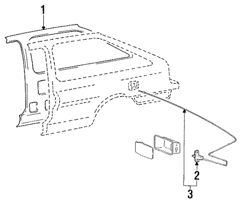 Inner Components for 1993 Mitsubishi Precis #0