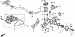92900080220B - Engine: BOLT, STUD (8X22) for Acura Image image