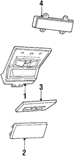 E92Z13C770B - Body: Lamp Bezel for Ford Image