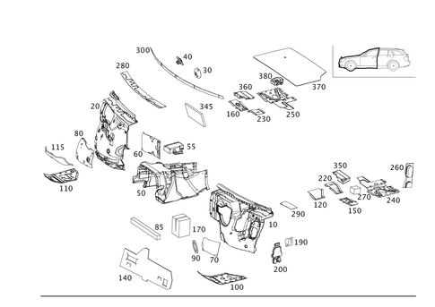 Damping in Passenger Compartment for 2006 Mercedes-Benz E350 #0