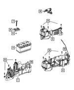 BDFH6600AA - Electrical: Storage Battery, Australia for Mopar Image