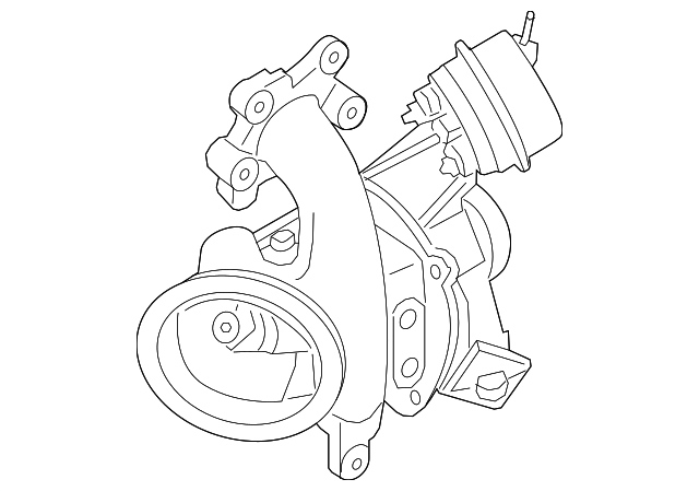 2020-2024 Ford Turbocharger hx7z6k682e | TascaParts.com