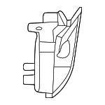 2548850703 - Body: Blind Spot Radar Bracket for Mercedes-Benz Image