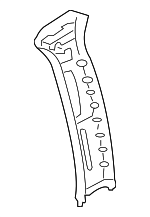 ZZCA69210A32 - Body: Upper Center Pillar Trim for Mazda: Tribute Image