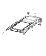 5YD63DX9AD - Interior Trim: Seat Belt Bezel for Mopar Image image