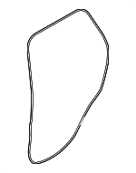 LR186948 - : 2022-2023 Land Rover Range Rover - Door Weather-Strip for Land Rover: Range Rover Image