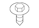 7149126886 - Body: Quarter Panel Splash Shield Screw for Mini Image image