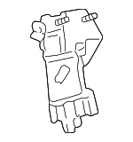 3539483 - Body: Quarter Trim Panel Clip for Volvo: V70 Image