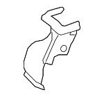 81722THRA01 - : Retractor Cover for Honda: Odyssey Image