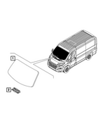 68563841AA - : Windshield for Ram: ProMaster 1500, ProMaster 2500, ProMaster 3500, ProMaster EV Image