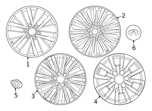 Wheels for 2025 INFINITI QX80 #0
