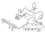 32411131524 - Steering: Hose for BMW Image