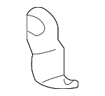 1C0129728A - Body: Bracket for Volkswagen: Beetle Image