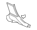 25870050 - Body: Lock Pillar Trim for Chevrolet: Impala, Impala Limited Image