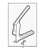 5311B364 - : Hinge Pillar for Mitsubishi: Lancer Image