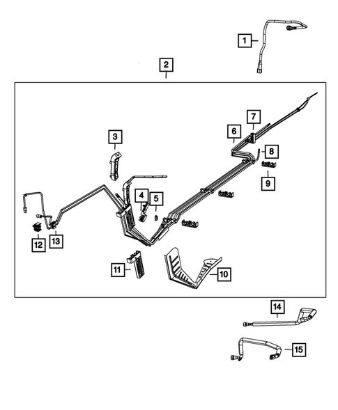 Fuel Lines for 2019 Chrysler 300 #0