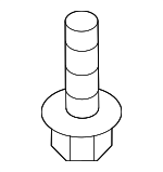 1127406206B - Body: Lower Deflector Bolt for Kia: Forte, Optima, Rio, Stinger Image