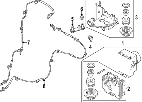 ABS Components for 2025 Ford F-350 Super Duty #0