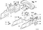 51478242324 - Vehicle Trim: Rear Right Trunk Trim for BMW Image