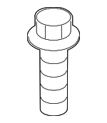 90119A0326 - Steering: Gear Assembly Mount Bolt for Lexus: CT200h, HS250h, NX200t, NX300h, RC F Image