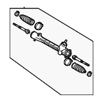 4551076010 - Steering: Gear Assembly for Lexus: CT200h Image