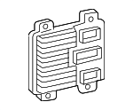 12597883 - Engine: Engine Control Module (ECM) for Buick: Rainier | Chevrolet: Corvette, SSR, Trailblazer EXT | GMC: Envoy, Envoy XL, Envoy XUV | Pontiac: GTO Image