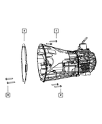 52104336AA - NSG370; 6-Speed; Manual Transmission: Spacer for Mopar Image