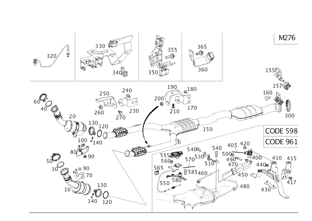 274-142-00-80 - Metal-Soft-Material Seal 1956-2026 Mercedes