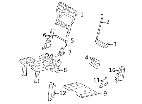 Third Row Seats for 2009 Volkswagen Routan #0